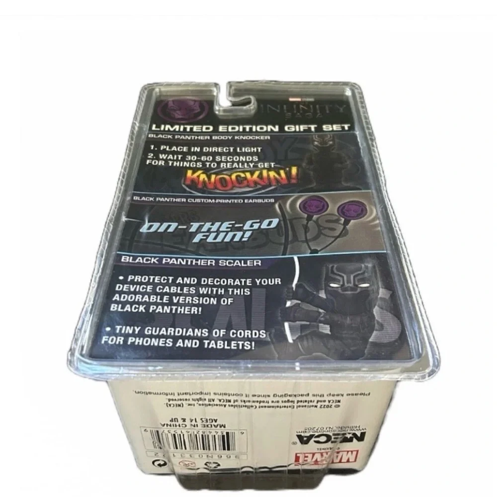 Marvel Infinity Saga Black and Purple Headset Gift Set